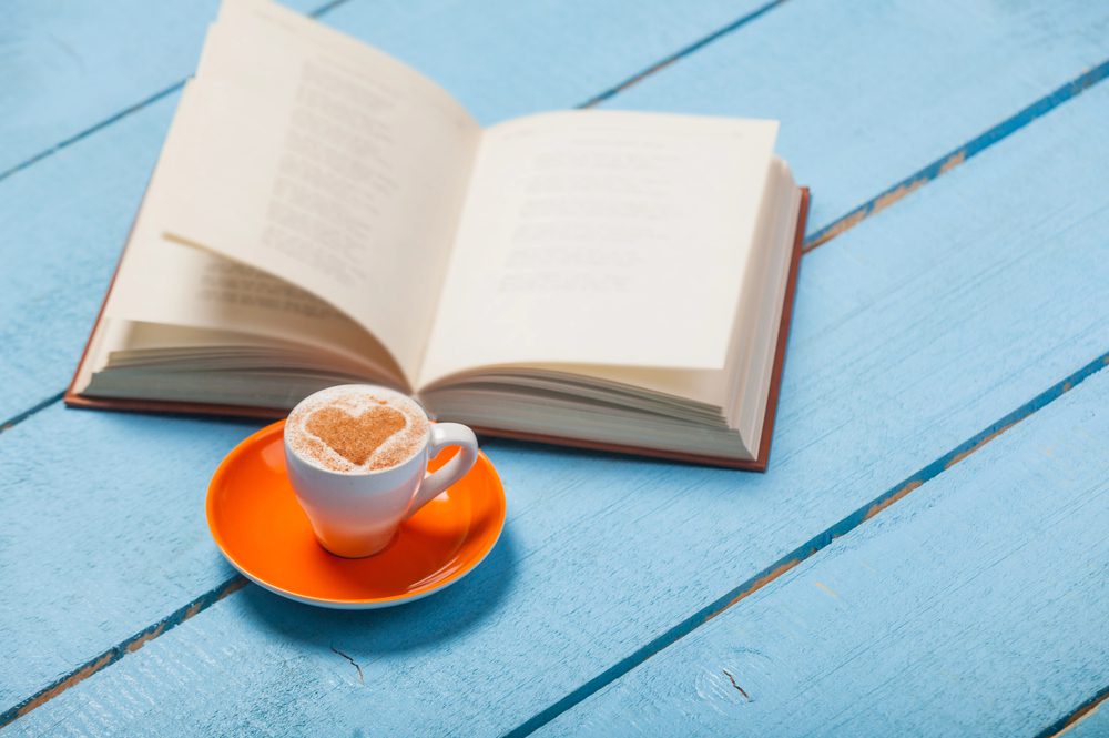 Coffee and a book. A good cup of coffee matters more after 50