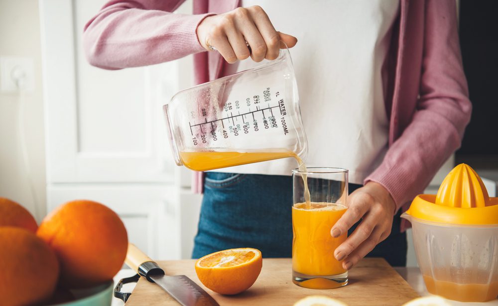 fresh orange juice